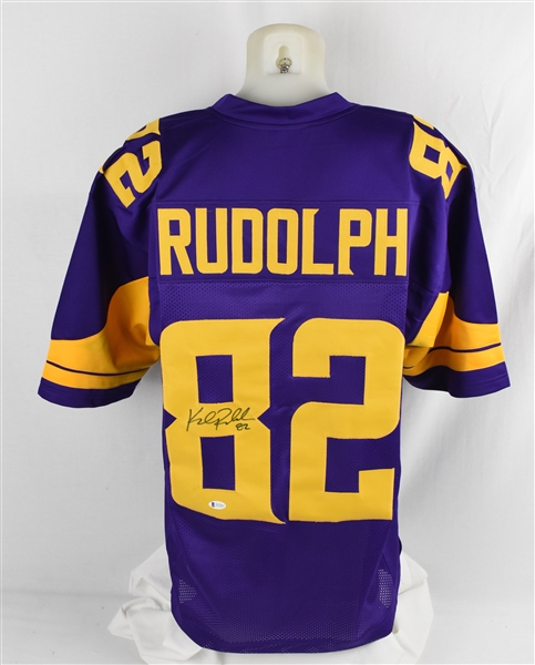 Kyle Rudolph Autographed Minnesota Vikings Color Rush Jersey