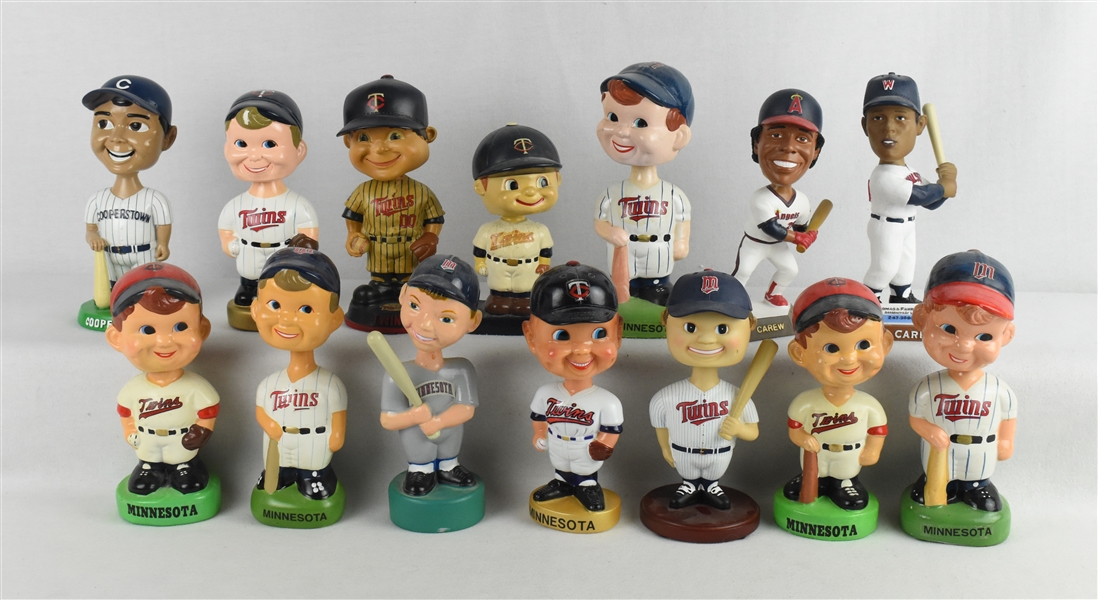 Vintage Collection of 14 Bobbleheads