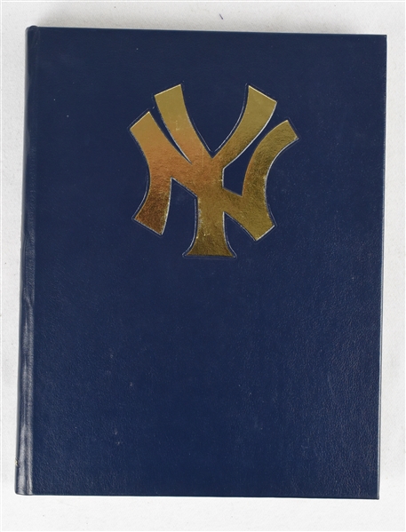 New York Yankees Autographed Limited Edition Book #166/500