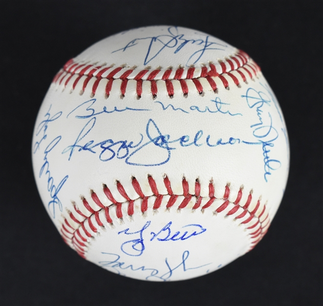 New York Yankees 1979 Team Signed Reunion Baseballs w/Billy Martin