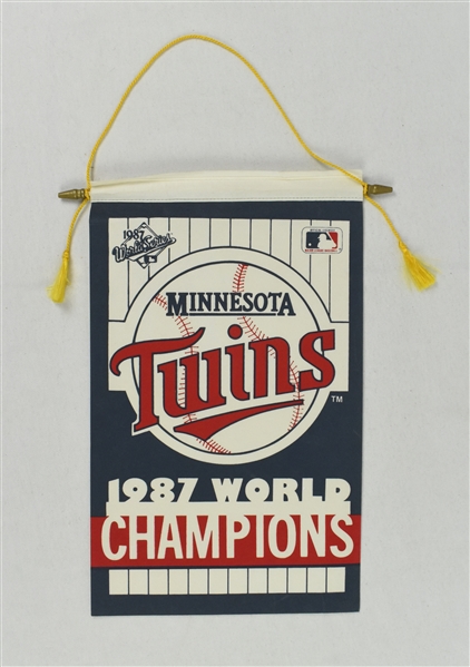 Minnesota Twins 1987 World Series Championship Pennant