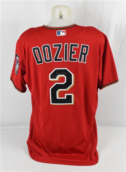 Brian Dozier 2016 Minnesota Twins Game Used Jersey 