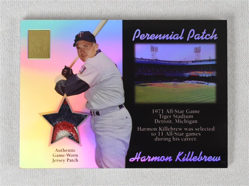Topps Tribute 2003 Killebrew Perennial Jersey Patch Card 10/30