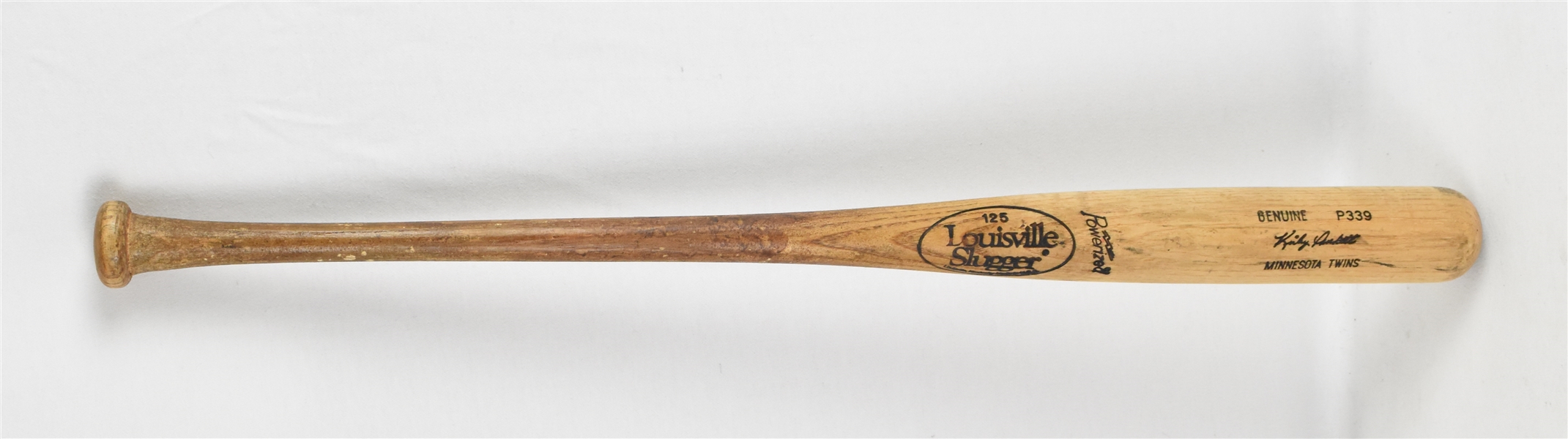Kirby Puckett 1992-95 Minnesota Twins Game Used Bat