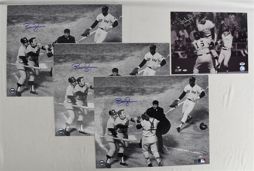 New York Yankees Lot of 7 Autographed 16x20 Photos