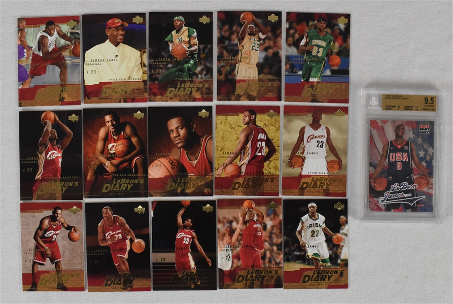 LeBron James Basketball Card Collection