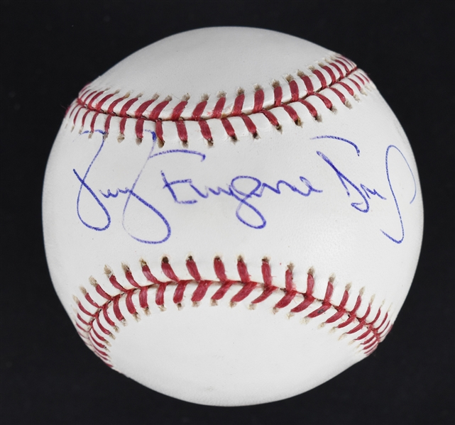 Darryl Eugene Strawberry Autographed Full Name Baseball