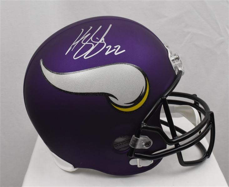 Harrison Smith Autographed Minnesota Vikings Full Size Helmet
