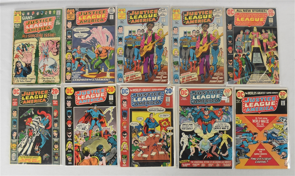 Justice League of America Comic Book Collection #85-263