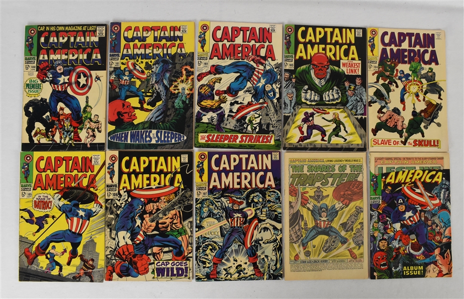Captain America & Tales of Suspense Comic Book Collection (60)