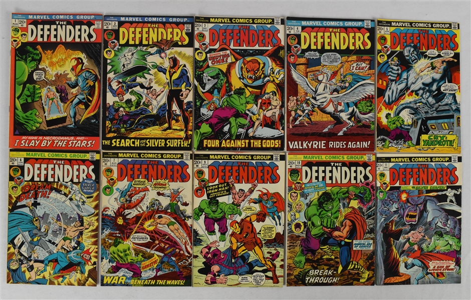 The Defenders & Giant Size Defenders Comic Book Collection (38)