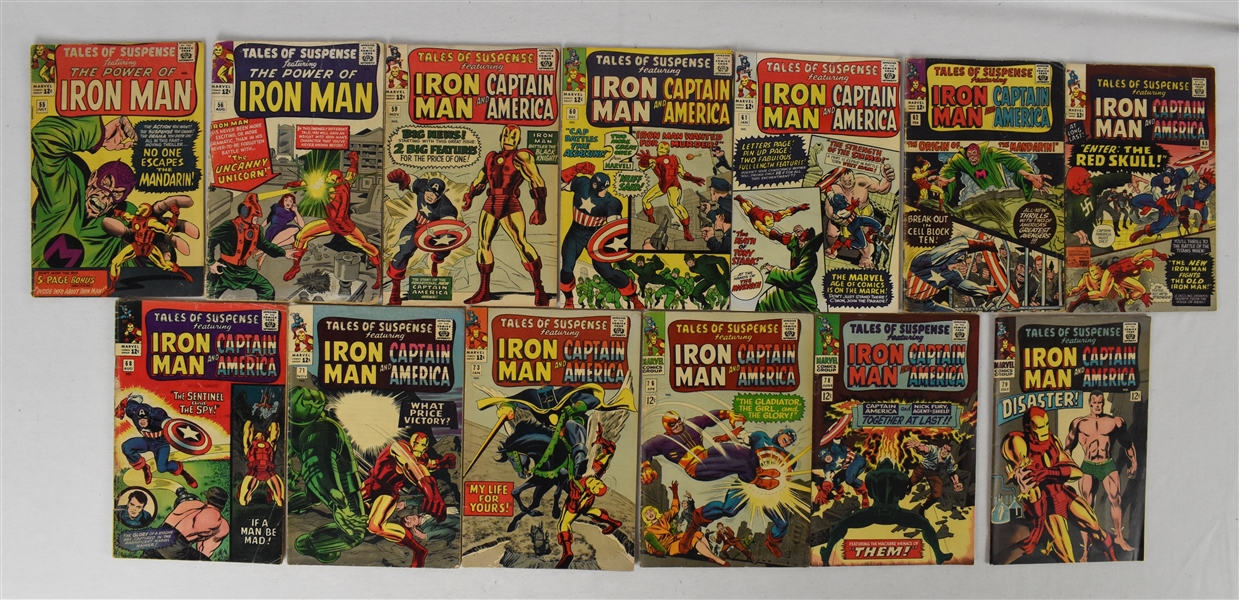 Tales of Suspense Featuring Iron Man & Captain America Comic Book Collection (30)