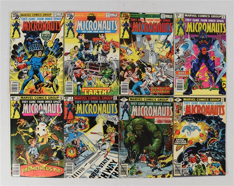 Micronauts Comic Book Collection (17)