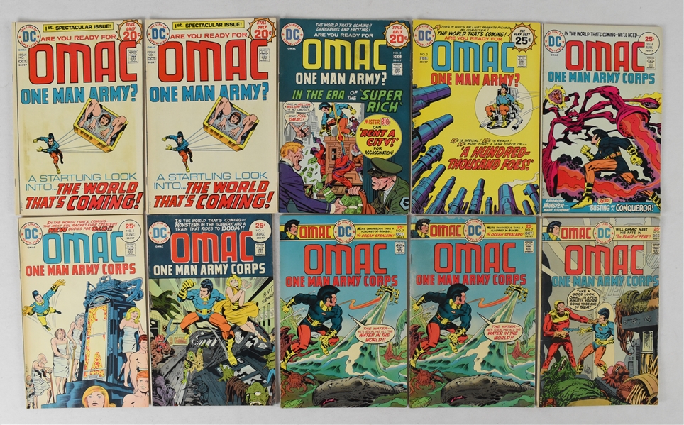 Omac Comic Book Collection (10)