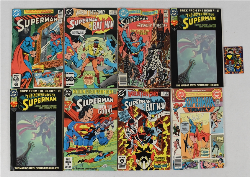 Superman Comic Book Collection (8)