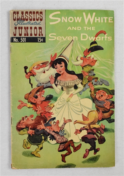 Snow White And The Seven Dwarves 1953 Classic Illustrated 