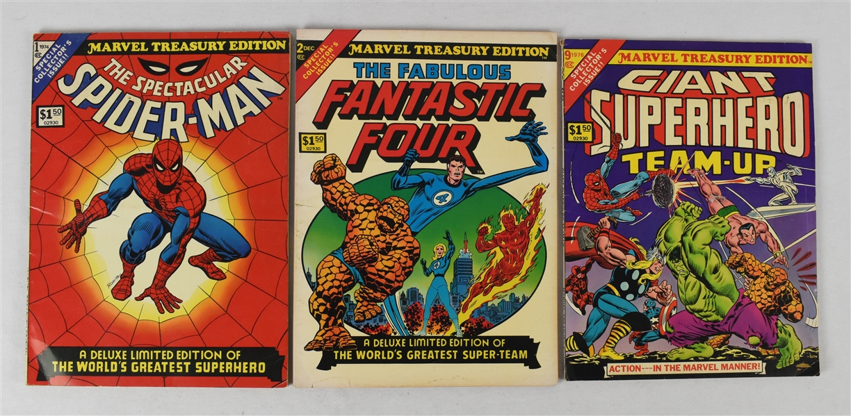 Marvel Treasury Edition Comics 1974-1976