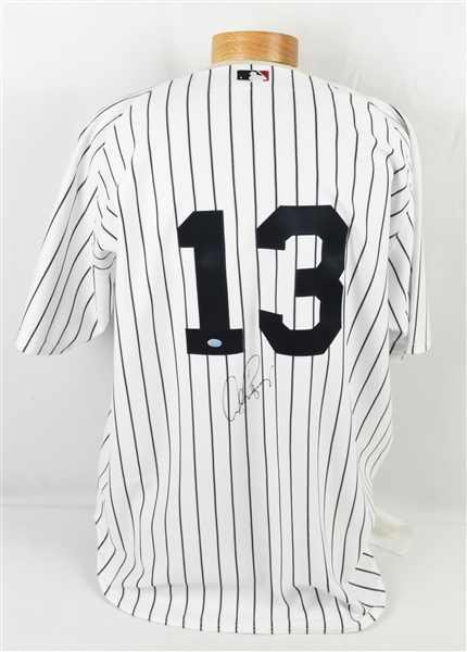 Alex Rodriguez Autographed New York Yankees Jersey