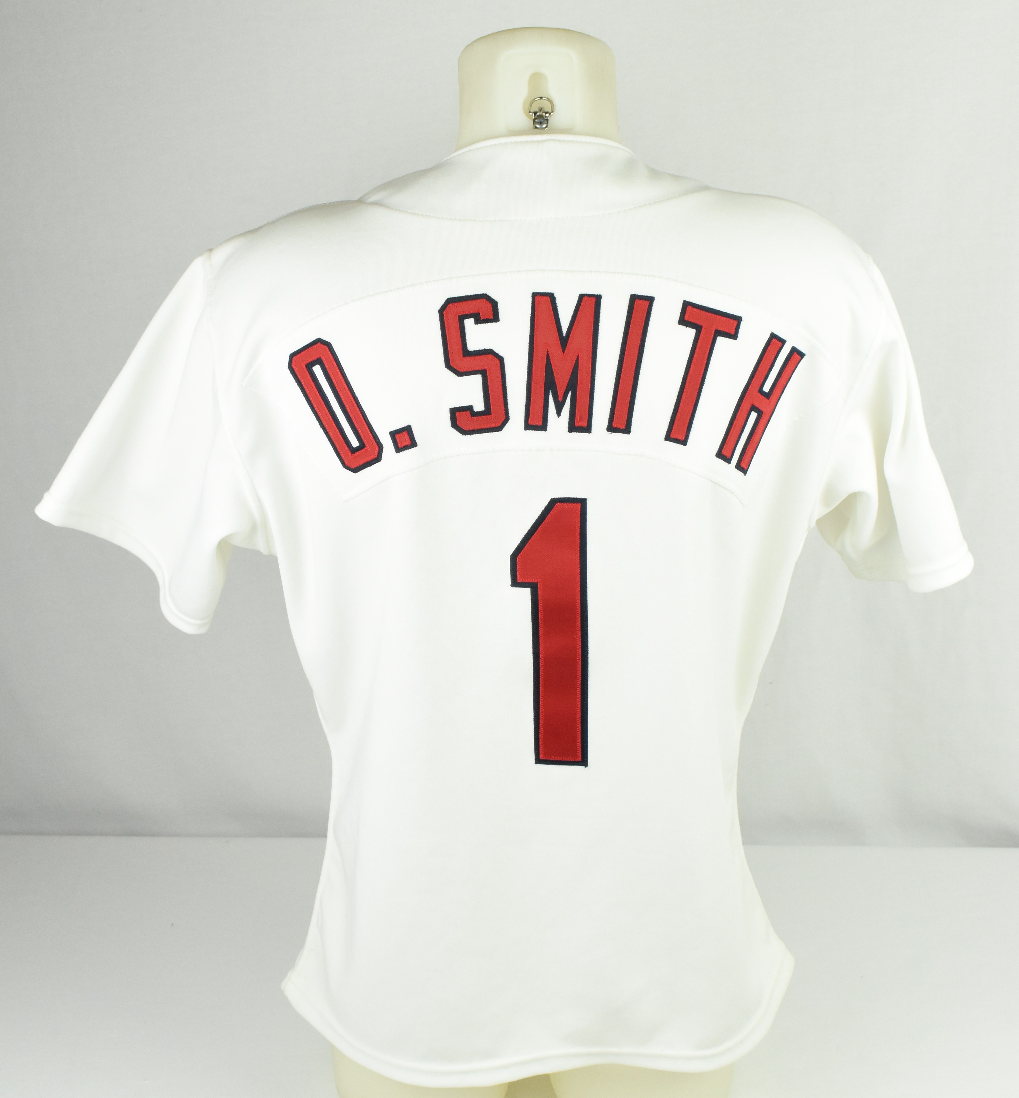 Lot Detail - Ozzie Smith 1994 St Louis Cardinals Game Used & Autographed  Jersey w/Dave Miedema LOA