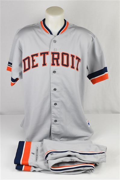 Cecil Fielder 1991 Detroit Tigers Game Used Full Uniform w/Dave Miedema LOA