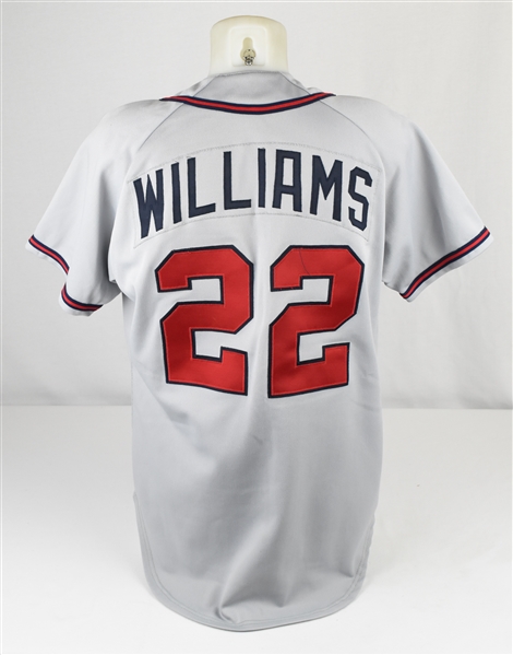 Jimy Williams 1992 Atlanta Braves Game Used Coachs Jersey