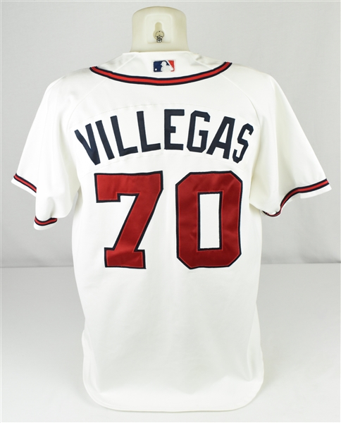 Ismael Villegas 1998 Atlanta Braves Game Used Jersey