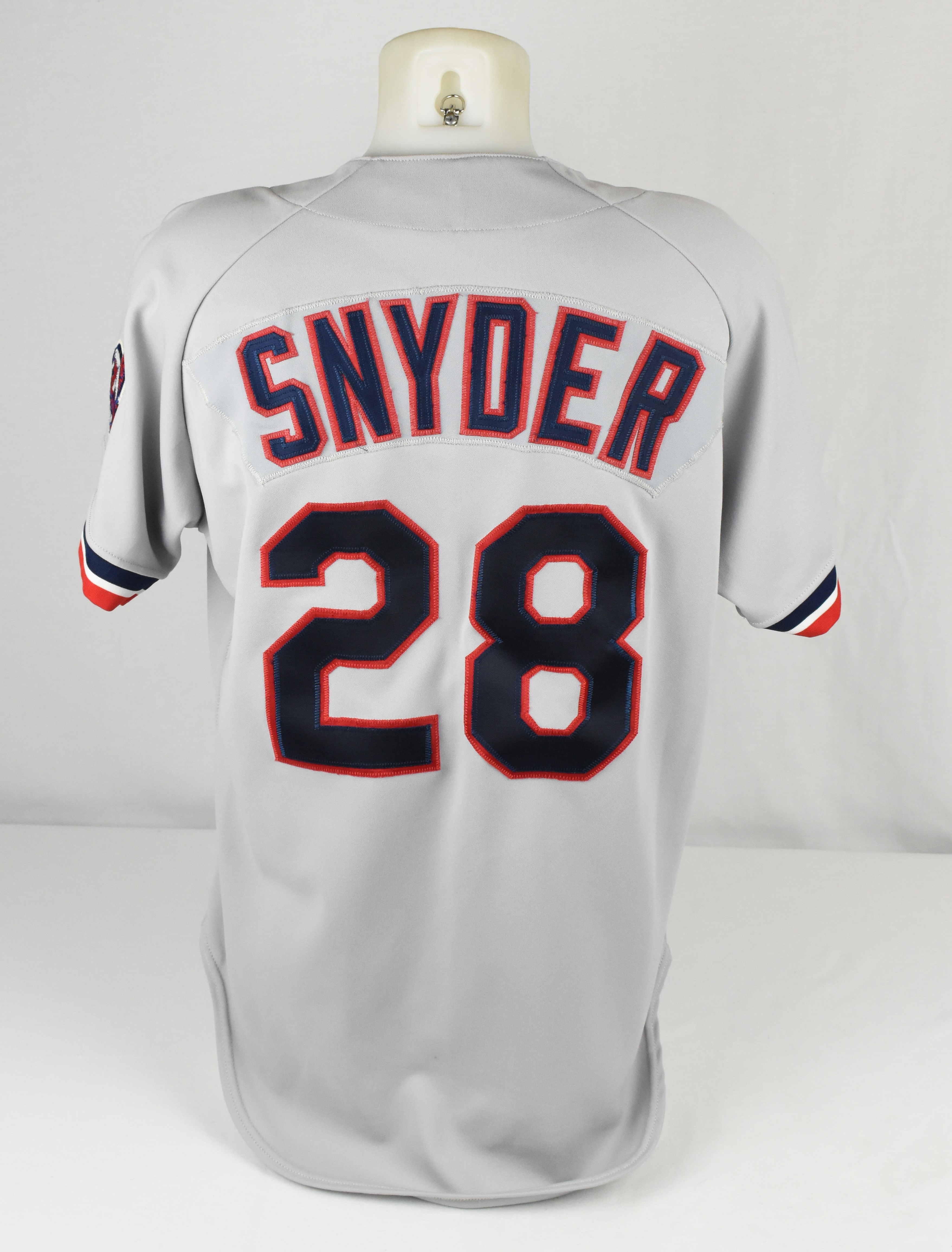 Lot Detail - Cory Snyder 1988 Cleveland Indians Game Used Jersey w