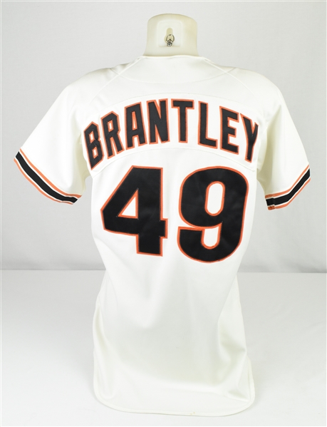 Jeff Brantley 1990 San Francisco Giants Game Used Jersey