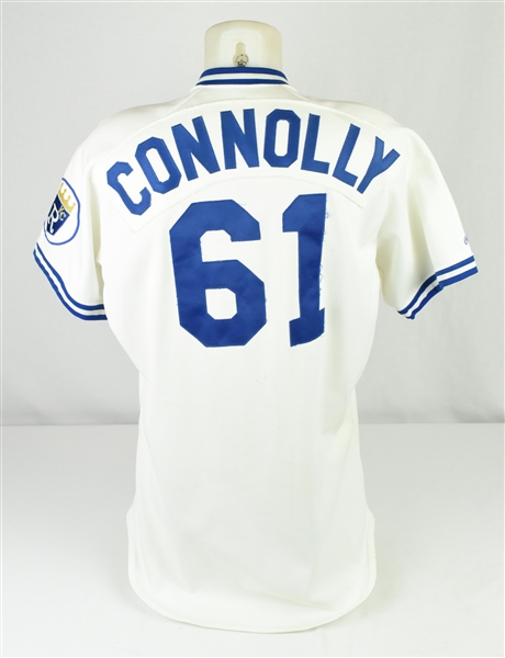 Connolly 1991 Kansas City Royals Game Used Jersey