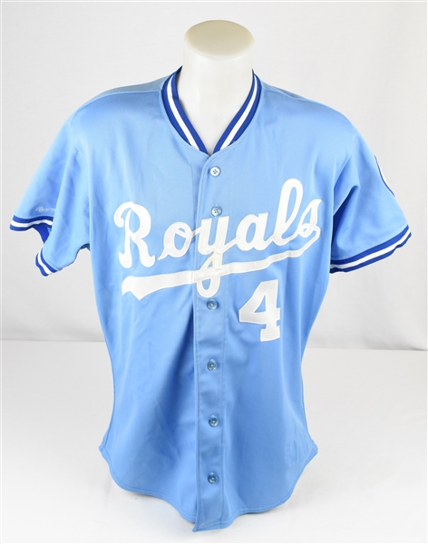 Danny Tartabull 1989 Kansas City Royals Game Used Jersey