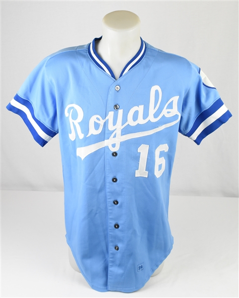 Don Slaught 1984 Kansas City Royals Game Used Jersey
