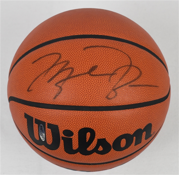Michael Jordan Autographed Wilson Basketball UDA