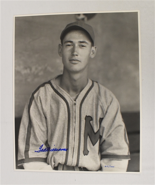Ted Williams Minneapolis Millers Autographed Limited Edition 16x20 Photo