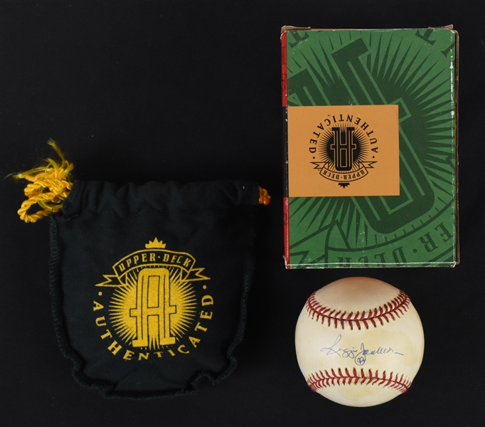 Reggie Jackson Autographed Baseball w/UDA Box