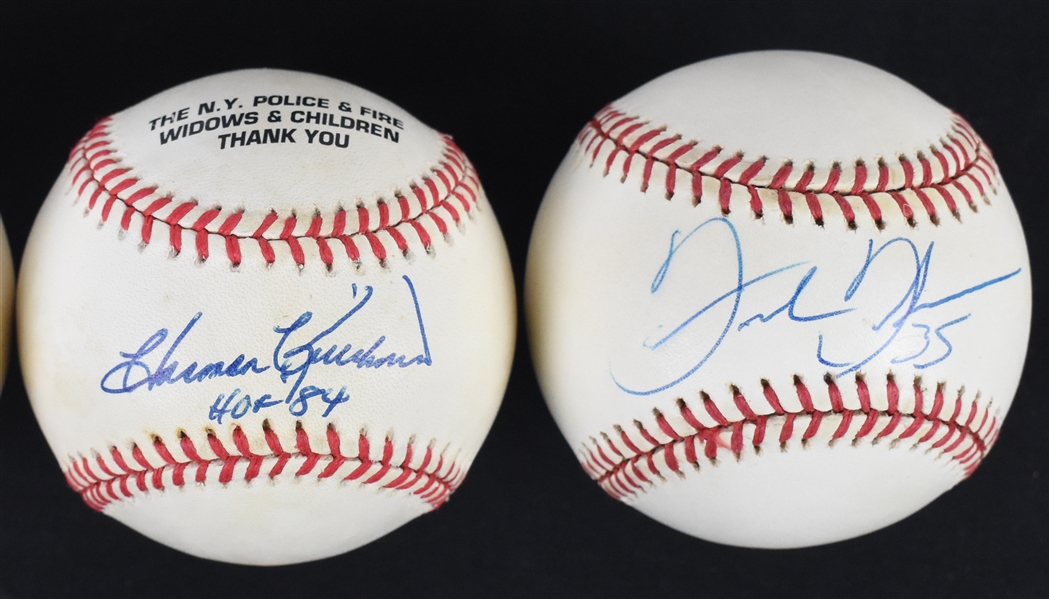 Harmon Killebrew & Frank Thomas Autographed Baseballs
