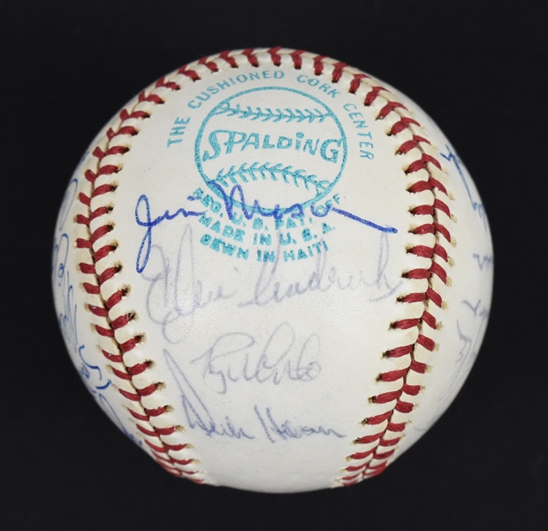 Lot Detail - New York Yankees 1976 Team Signed Baseball