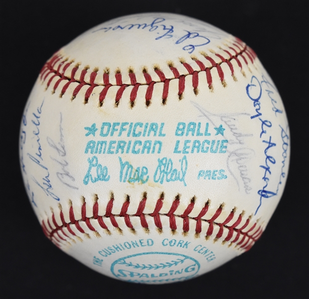 Lot Detail - New York Yankees 1976 Team Signed Baseball