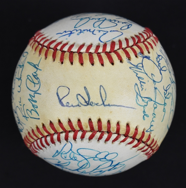 Milwaukee Brewers 1984 Team Signed Baseball