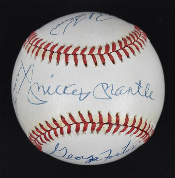 50 Home Run Club Autographed Baseball