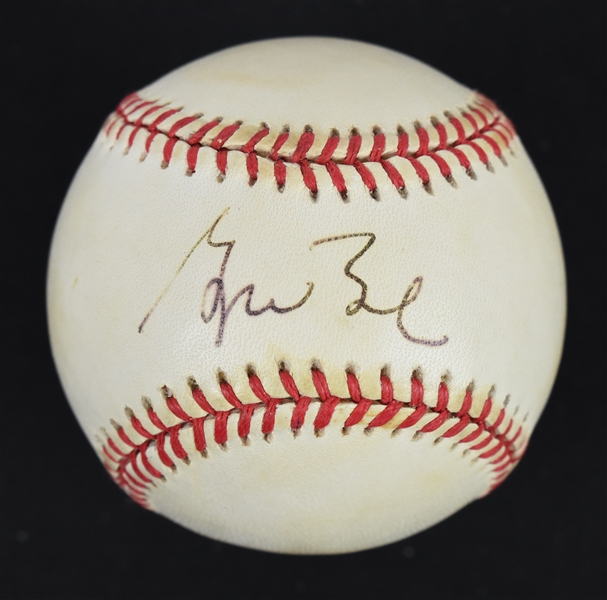 George W. Bush Autographed Baseball JSA