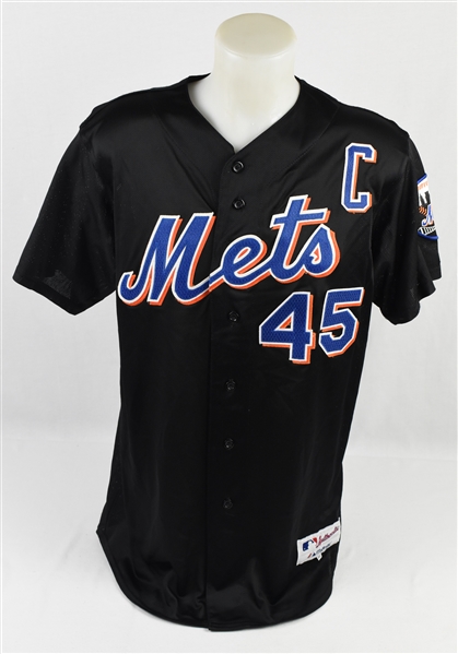 John Franco c. 2000-02 New York Mets Game Used Jersey