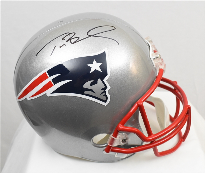 Tom Brady Autographed New England Patriots Helmet