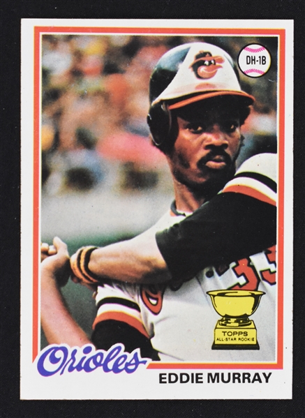 Eddie Murray 1978 Topps Rookie Baseball Card #36
