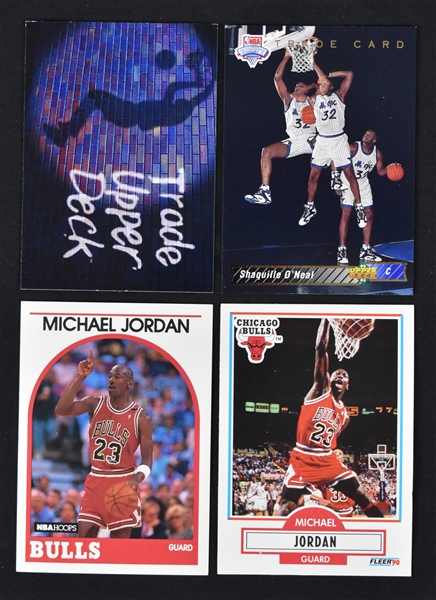 NBA Basketball Card Lot w/Shaq & Jordan