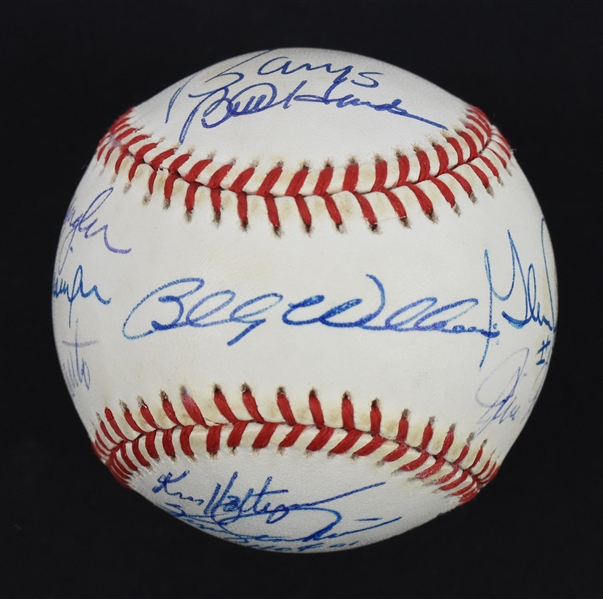 Chicago Cubs 1969 Team Signed Reunion Baseball w/16 Signatures 