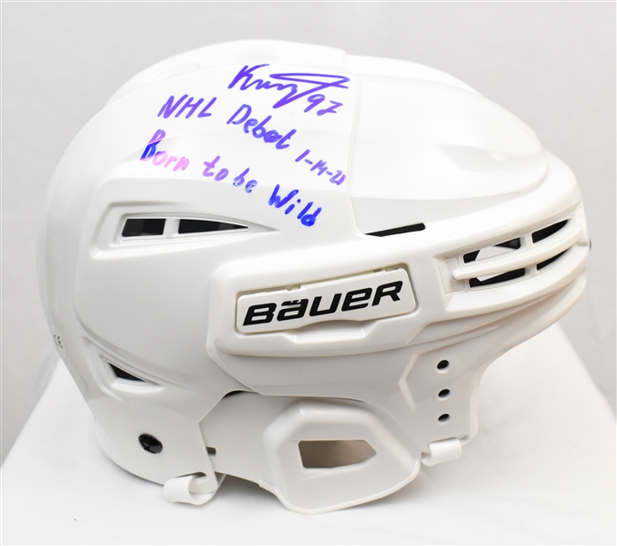 Kirill Kaprizov Autographed & Inscribed Minnesota Wild Full Size Helmet