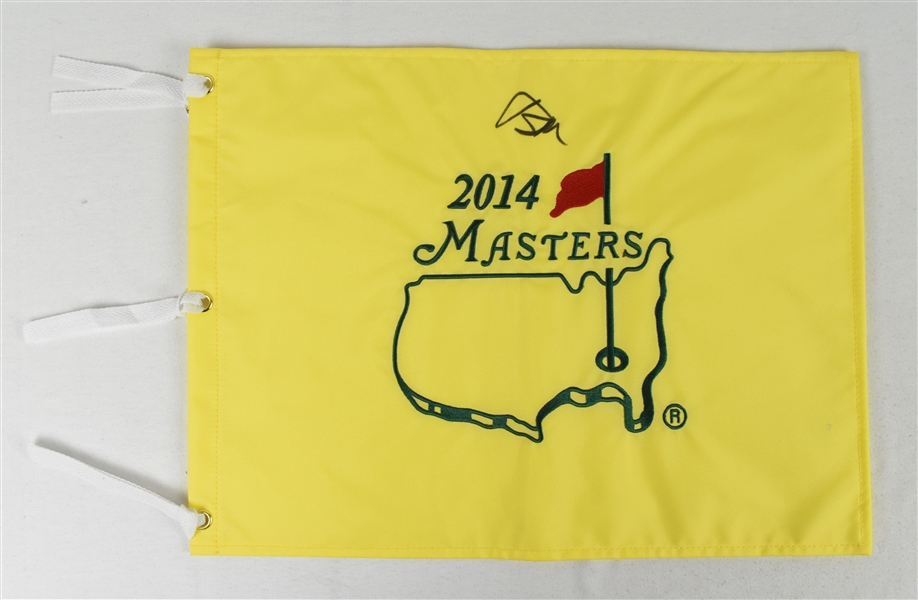 Jordan Spieth Autographed Masters Golf Flag