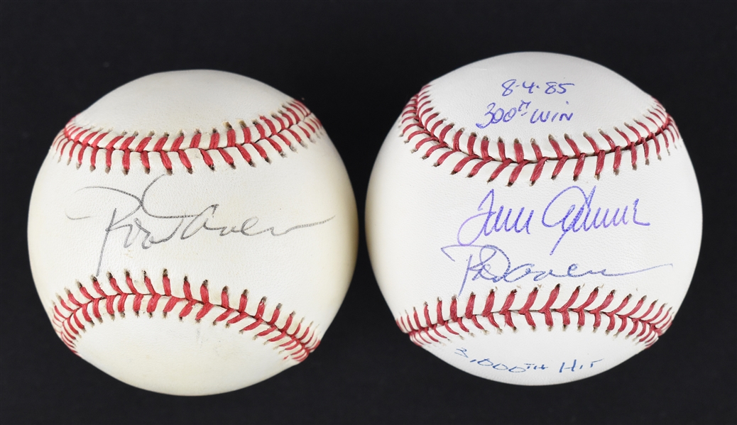 Tom Seaver & Rod Carew Autographed Baseballs