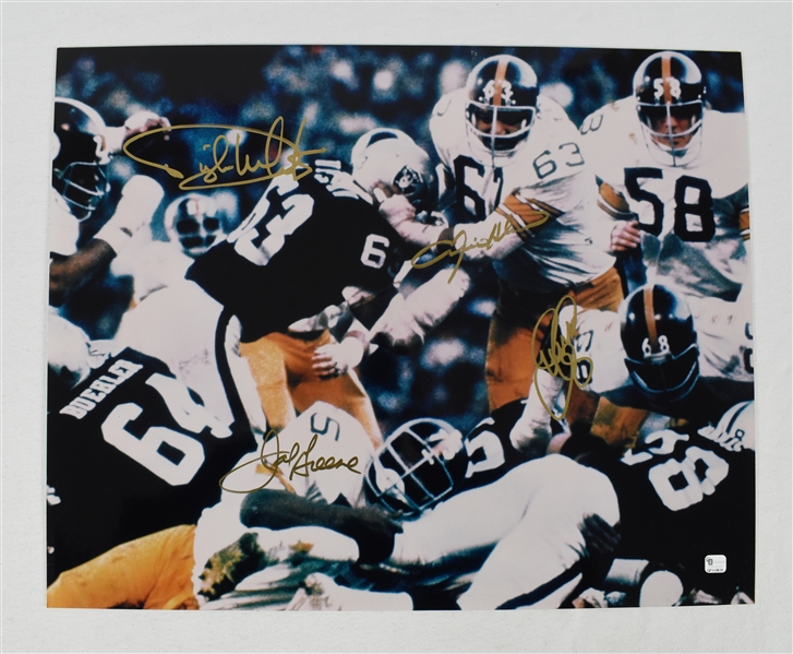 Steel Curtain Autographed 16x20 Photo