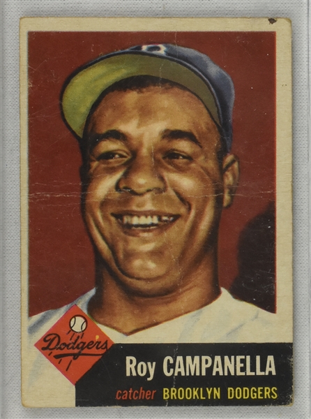 Roy Campanella 1953 Topps Card #27